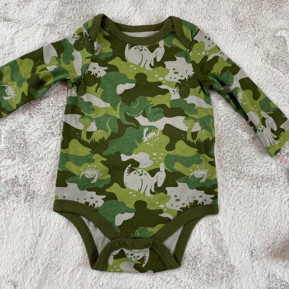 (5/$25) NEW Cat & Jack 3 Pack Long Sleeve Onesies - Picture 6 of 7